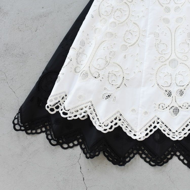 EMBROIDERY LACE SKIRT エンブロイダリーレーススカート