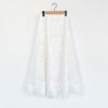 EMBROIDERY LACE SKIRT エンブロイダリーレーススカート