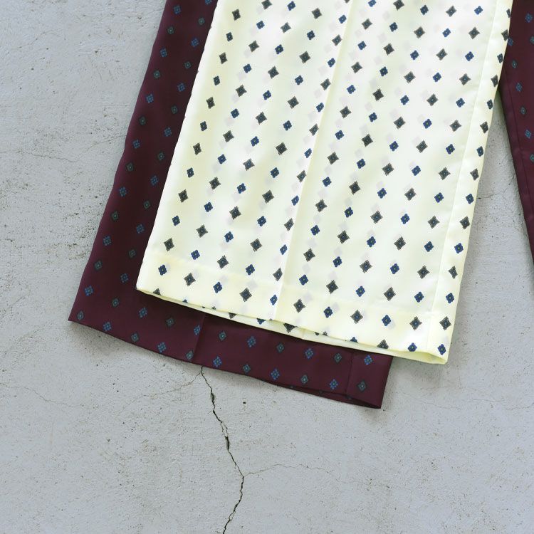 CARPET PATTERNED PANTS カーペットパターンパンツ