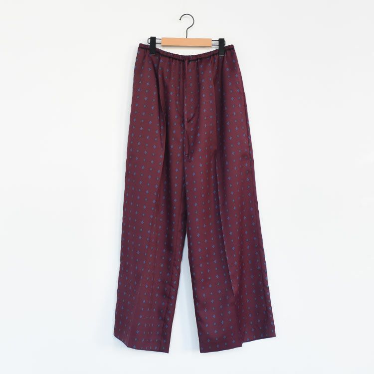CARPET PATTERNED PANTS カーペットパターンパンツ