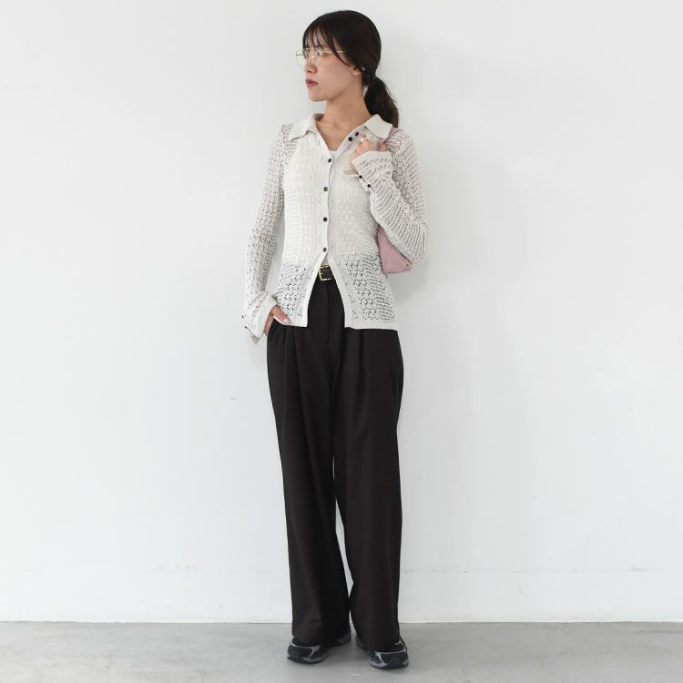 Twill Wide Pants ツイルワイドパンツ