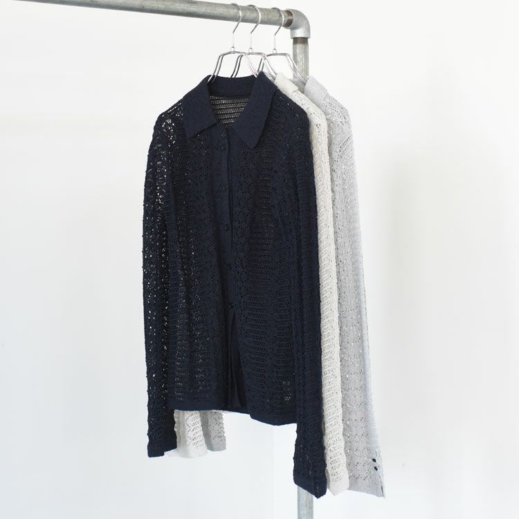 Mix Knit Shirts ミックスニットシャツ