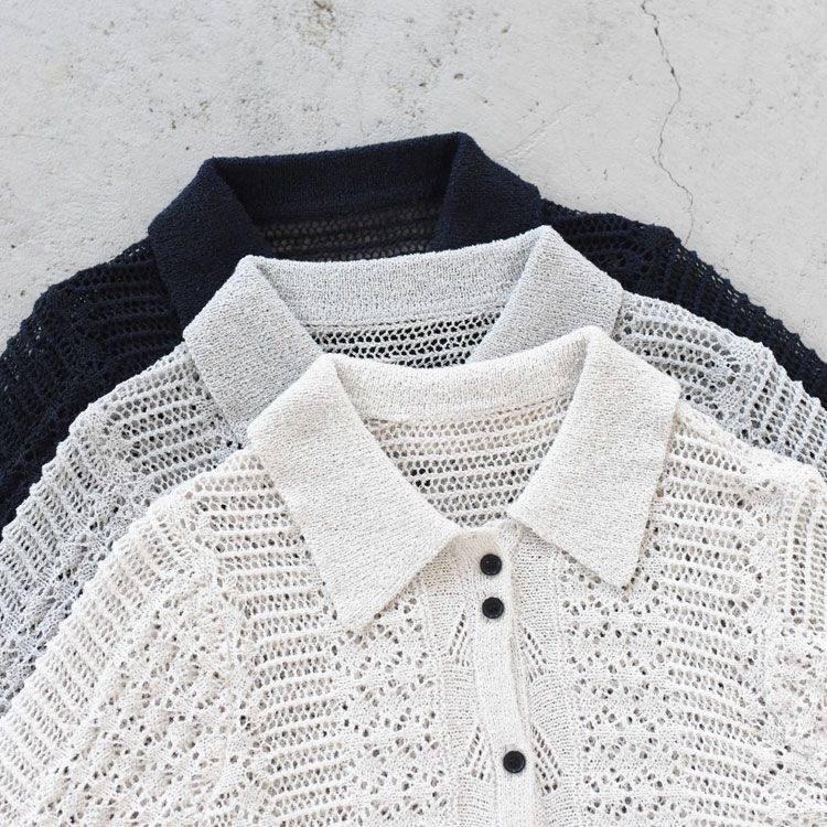 Mix Knit Shirts ミックスニットシャツ