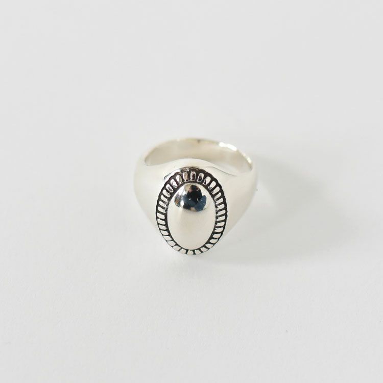 【OUTLET 20％OFF】Oval Mirror Ring オーバルミラーリング【返品交換不可】