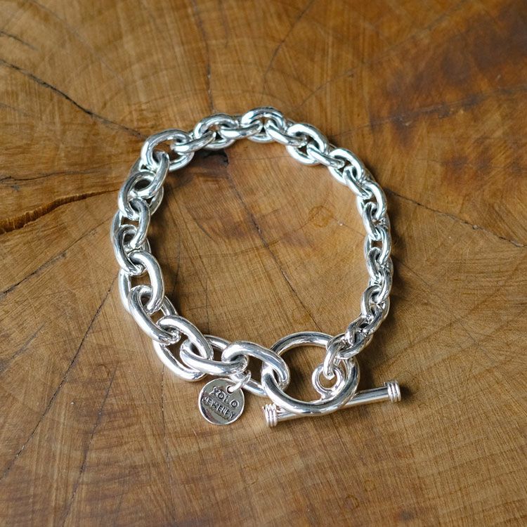 Crescendo Oval Link Bracelet -12mm- クレッシェンド オーバルリンクブレスレット