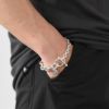 Crescendo Oval Link Bracelet -12mm- クレッシェンド オーバルリンクブレスレット