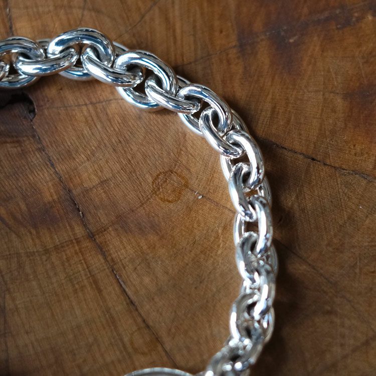 Crescendo Oval Link Bracelet -12mm- クレッシェンド オーバルリンクブレスレット