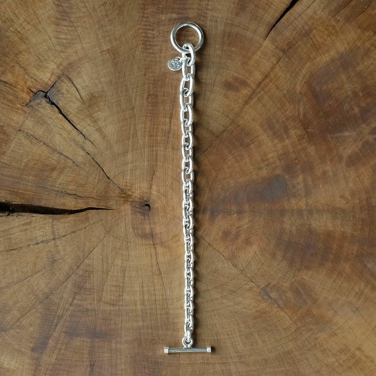 Crescendo Oval Link Bracelet -12mm- クレッシェンド オーバルリンクブレスレット
