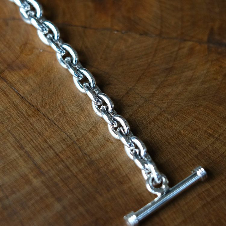 Crescendo Oval Link Bracelet -12mm- クレッシェンド オーバルリンクブレスレット