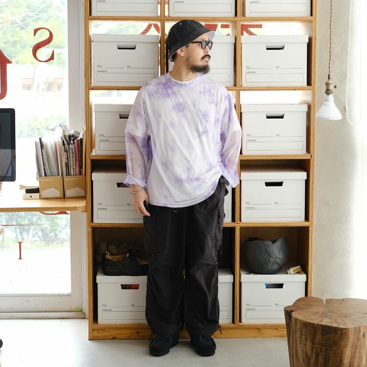 Poly Mesh HD L/S ポリーメッシュ長袖Tシャツ