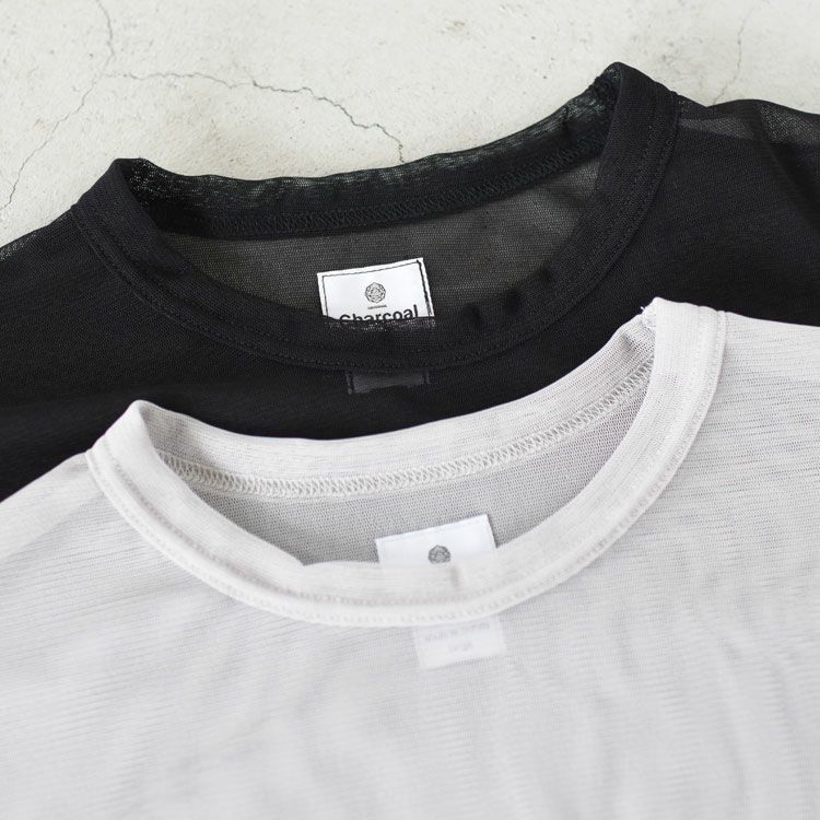 Poly Mesh SOLID OVER T ポリーメッシュソリッドオーバーTシャツ