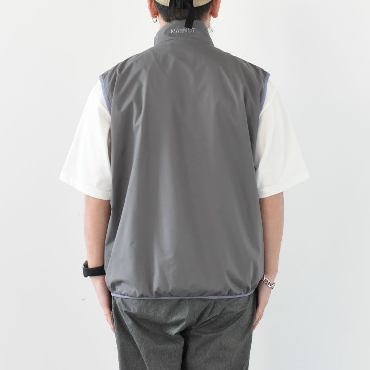 CURVE ZIP UP NYLON VEST カーブジップアップ ナイロンベスト