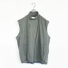 CURVE ZIP UP NYLON VEST カーブジップアップ ナイロンベスト