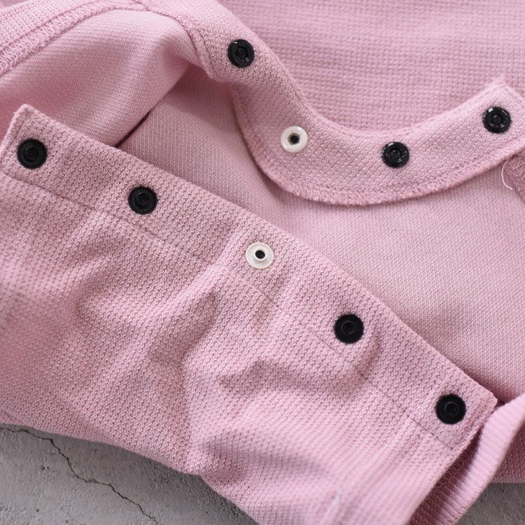 B Latch Pile Rompers & 2P Bib ラッチパイルロンパース＆2Pピブ（ベビー）