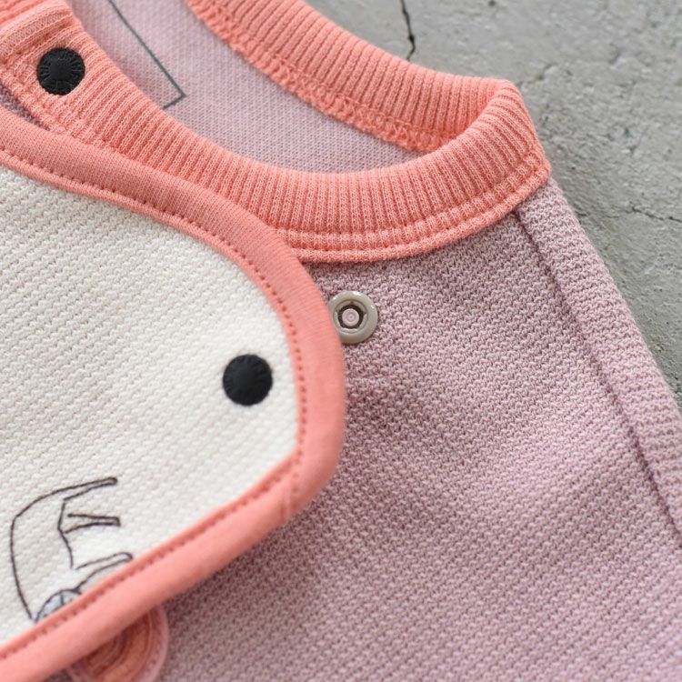 B Latch Pile Rompers & 2P Bib ラッチパイルロンパース＆2Pピブ（ベビー）