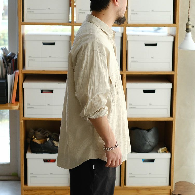 ROLL UP CHAMBRAY SHIRT ロールアップシャンブレーシャツ