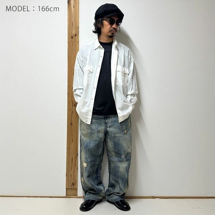 ROLL UP CHAMBRAY SHIRT ロールアップシャンブレーシャツ