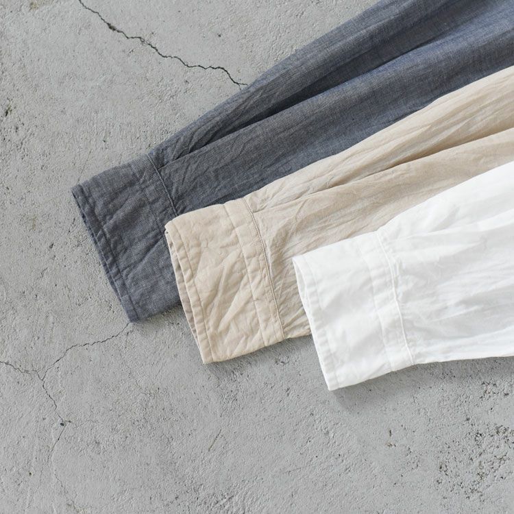 ROLL UP CHAMBRAY SHIRT ロールアップシャンブレーシャツ