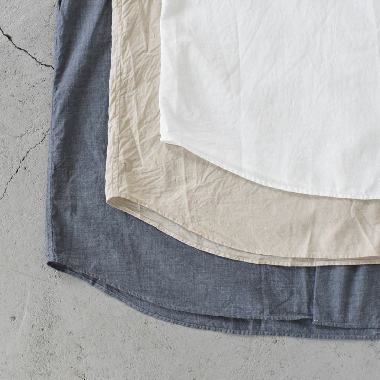 ROLL UP CHAMBRAY SHIRT ロールアップシャンブレーシャツ