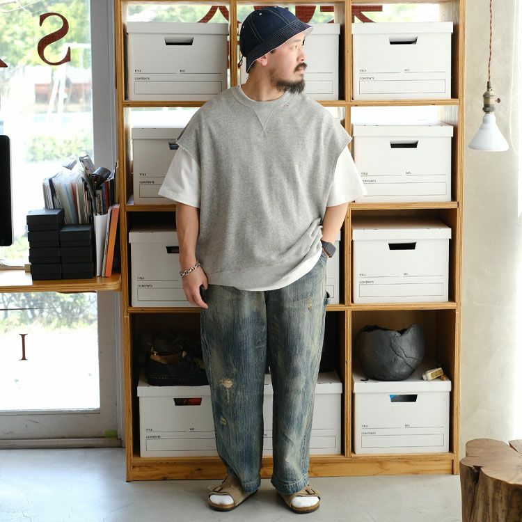 H/W PEACE COTTON KATSU VEST -2025SS- ピースコットンカツベスト