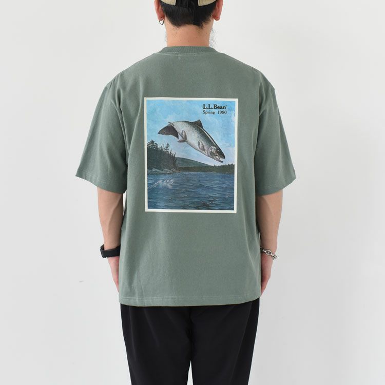 Men's Bean's 1980 Short-Sleeve Catalog Trout Tee メンズ ビーンズ 1980 ショートスリーブ・カタログ・トラウト・ティ（JAPAN EDITION）