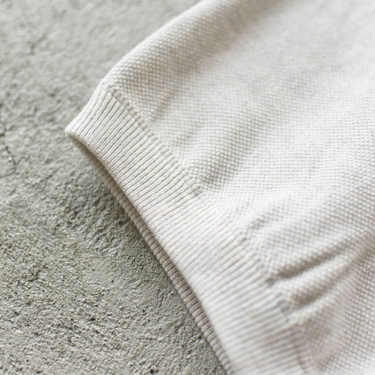 Moss Stitch Polo モスステッチポロ
