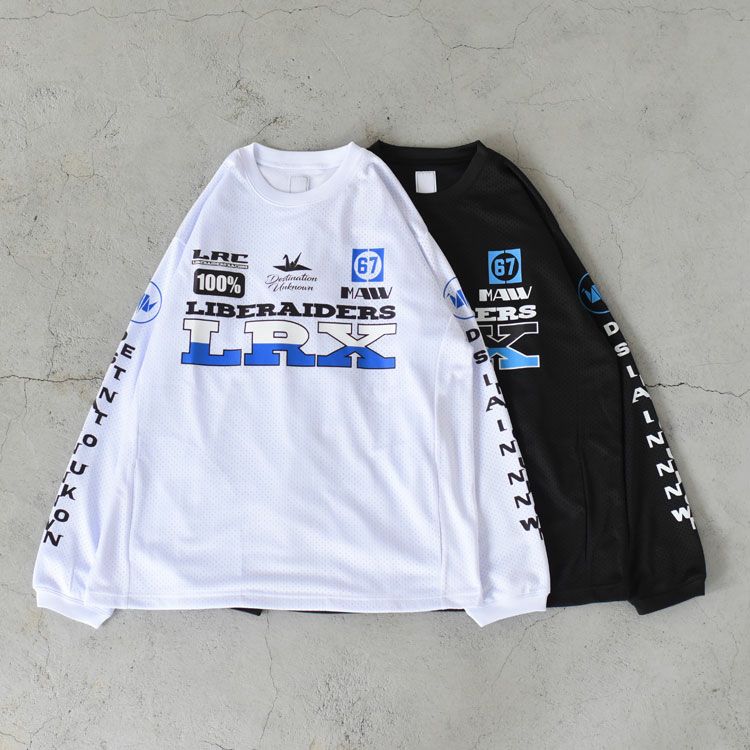 LR RACING L/S T レーシングロングスリーブTシャツ