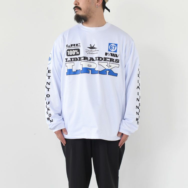 LR RACING L/S T レーシングロングスリーブTシャツ
