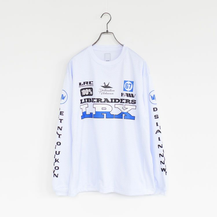 LR RACING L/S T レーシングロングスリーブTシャツ
