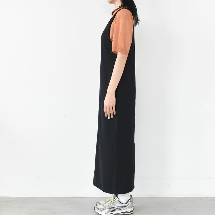 Twill Uneck Onepiece ツイルユーネックワンピース