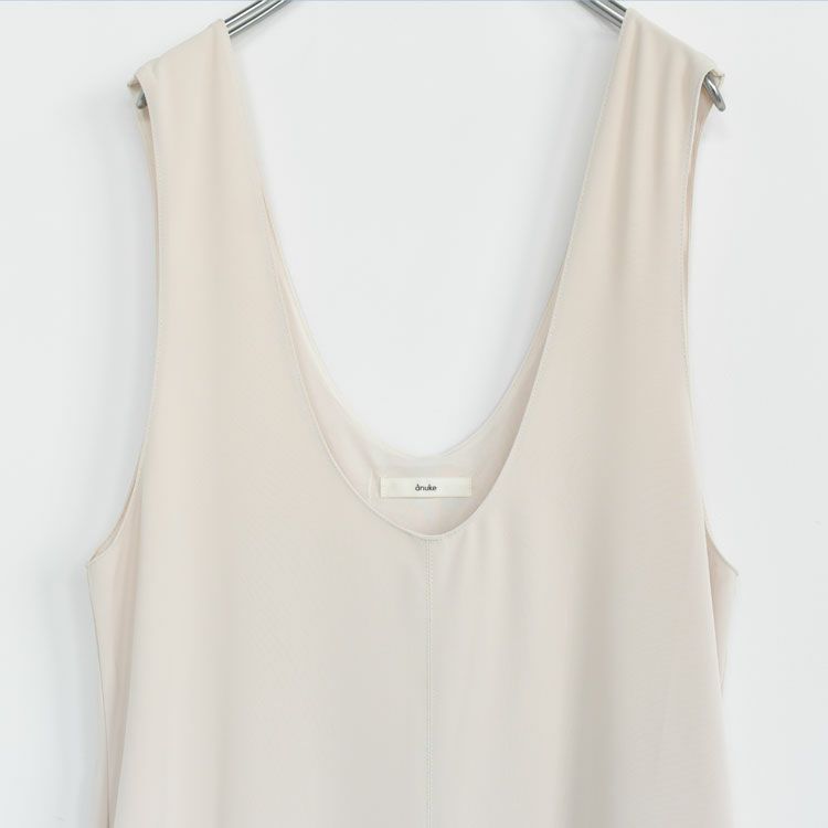 Twill Uneck Onepiece ツイルユーネックワンピース