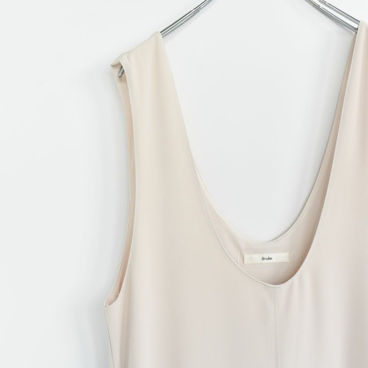Twill Uneck Onepiece ツイルユーネックワンピース