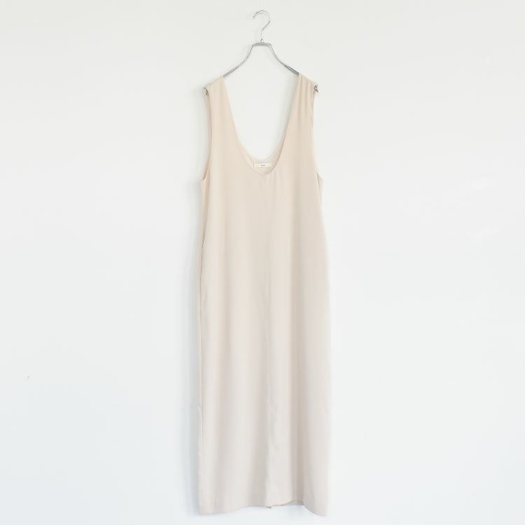 Twill Uneck Onepiece ツイルユーネックワンピース