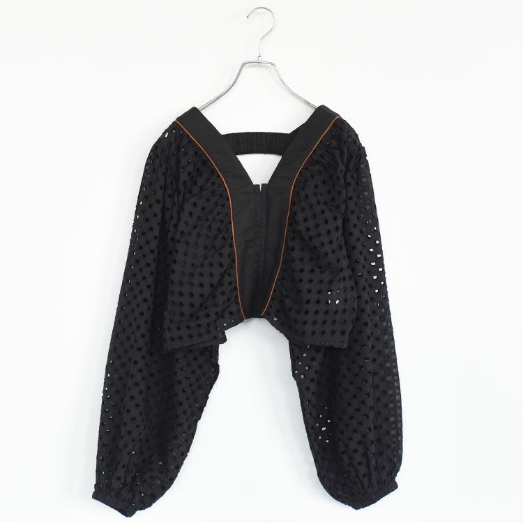 Volume Cutwork Blouse ボリュームカットワークブラウス