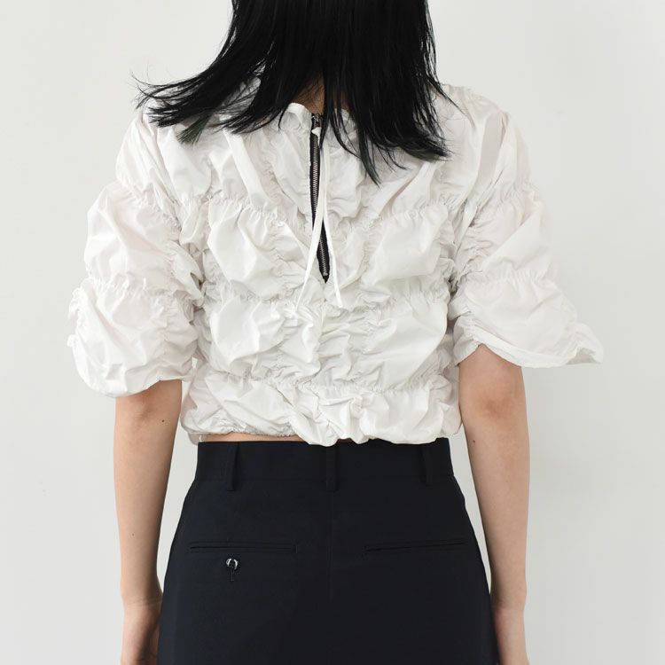Typewriter Shirring Tops タイプライターシャーリングトップス