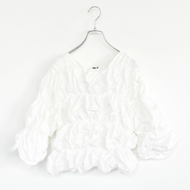 Typewriter Shirring Tops タイプライターシャーリングトップス