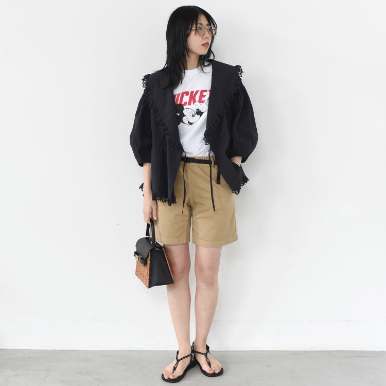 CACHE COEUR BLOUSE カシュクールブラウス