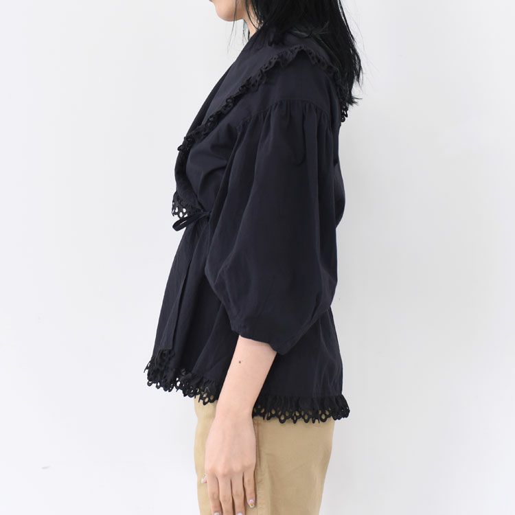 CACHE COEUR BLOUSE カシュクールブラウス