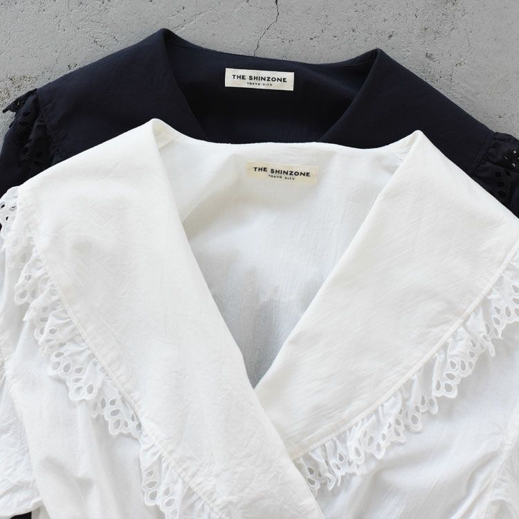 CACHE COEUR BLOUSE カシュクールブラウス