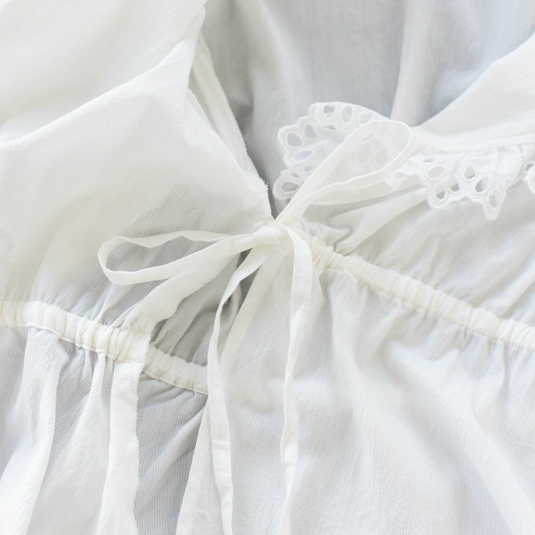 CACHE COEUR BLOUSE カシュクールブラウス