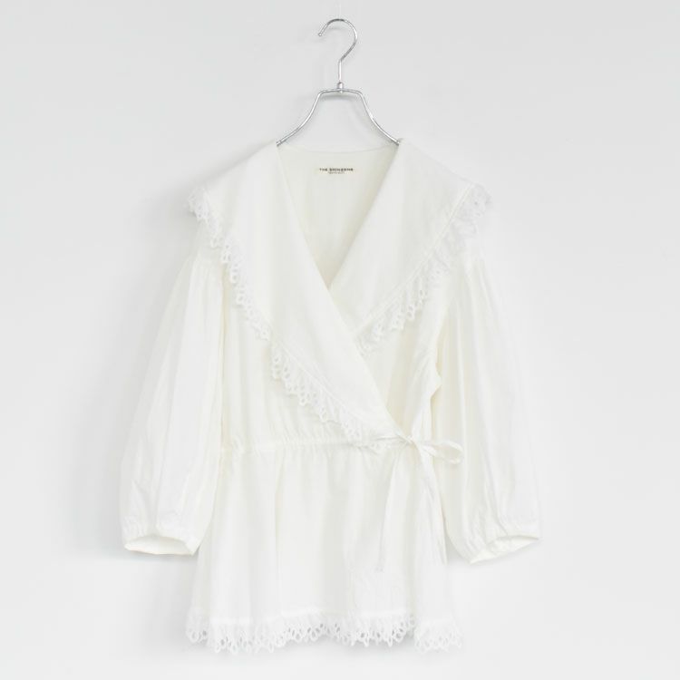 CACHE COEUR BLOUSE カシュクールブラウス