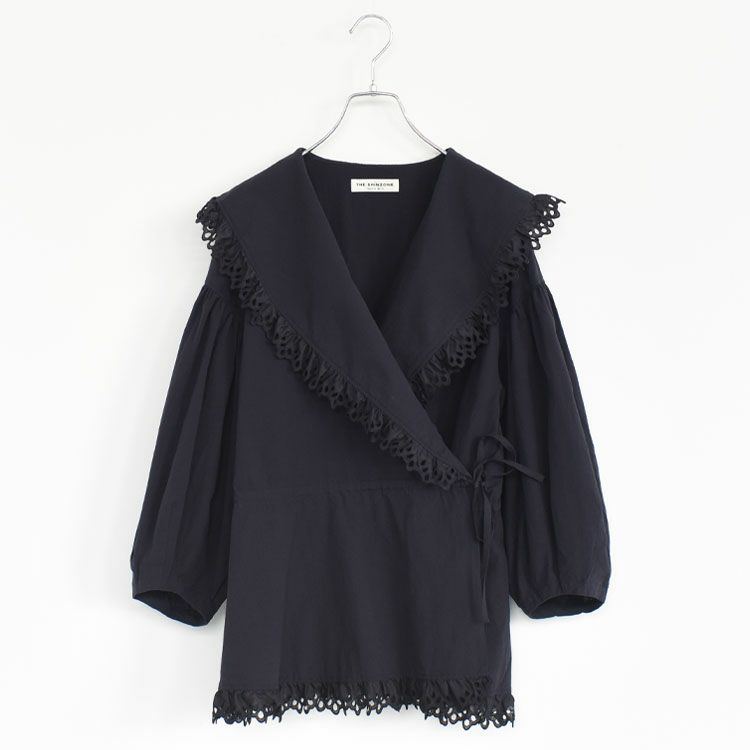 CACHE COEUR BLOUSE カシュクールブラウス