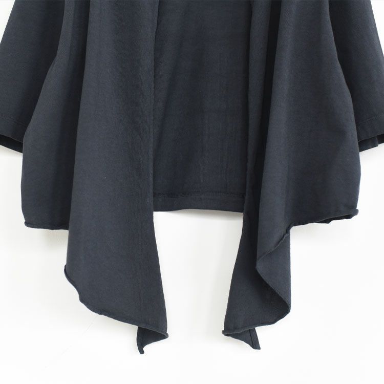 dry touch cotton jersey front-tie T-cardigan ドライタッチ コットンジャージー フロントタイ ティーカーディガン