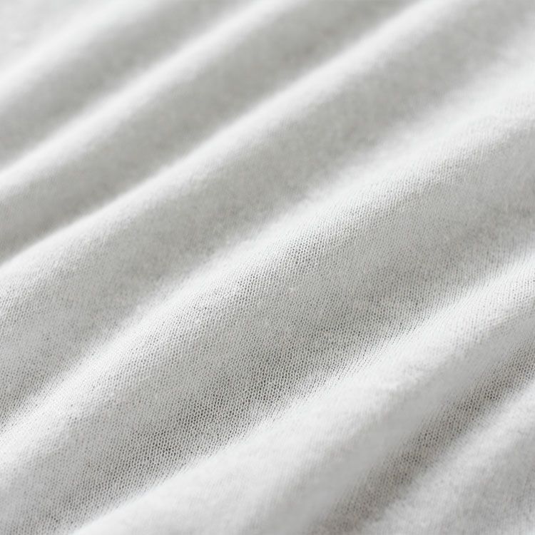 high-count linen oversized knit-Tee ハイカウント リネン オーバーサイズ ニットTシャツ