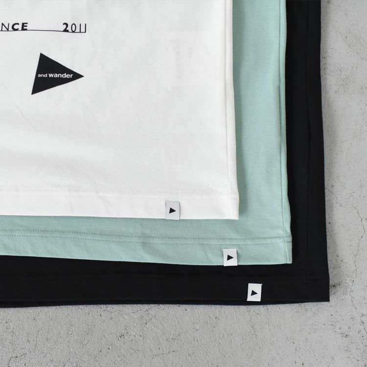SUNNYDAY printed wide SS T サニーデイ プリント ワイド ショートスリーブティー