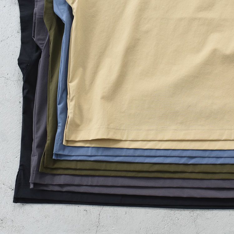 FRENCH SLEEVE SHIRT & WIDE PANTS SET フレンチスリーブシャツワイドパンツセット