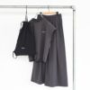 FRENCH SLEEVE SHIRT & WIDE PANTS SET フレンチスリーブシャツワイドパンツセット
