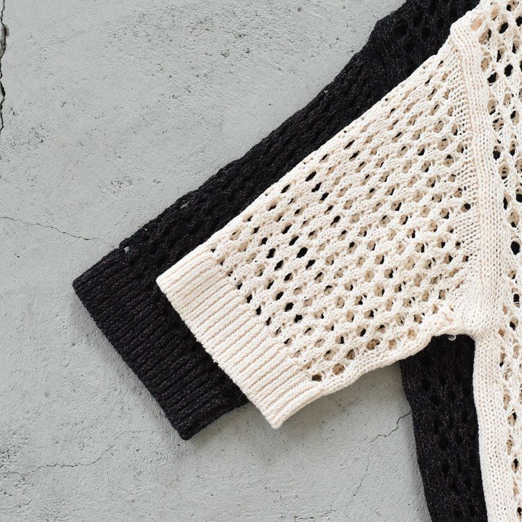 OPENWORK POLO KNIT オープンワークポロニット