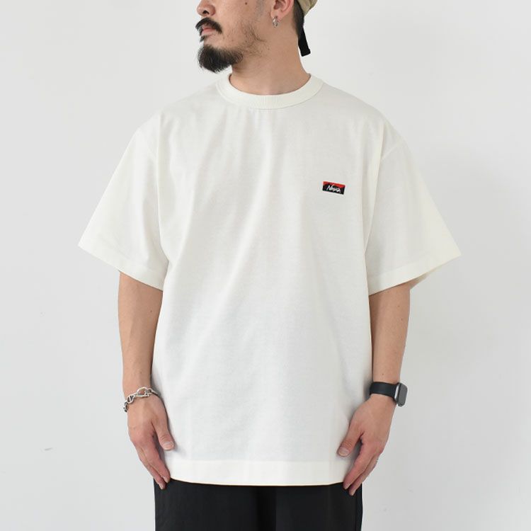 ECO HYBRID BOX LOGO EMBROIDERY TEE エコハイブリッドボックスロゴエンブロイダリーティー