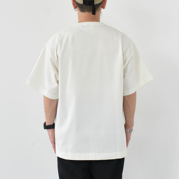 ECO HYBRID BOX LOGO EMBROIDERY TEE エコハイブリッドボックスロゴエンブロイダリーティー
